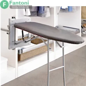 میز اتو ریلی ایستاده دیواری با صفحه تاشو | کد J406