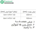جا کفشی ریلی فانتونی مدل ایتالین با آرامبند