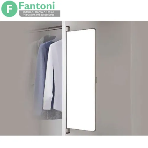 J701 آینه چرخان بدون فریم فانتونی | عرض 300 میلیمتر، ارتفاع 890 میلیمتر | کد J701