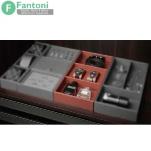 باکس چرمی ترکیبی جای ساعت و کمربند فرنچ استایل فانتونی | کد J919 / J939 / J959