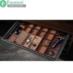 سینی مشبک جای زیور آلات چرمی ریلی فانتونی | فرنچ استایل، آرام‌بند، عرض 600 و 900