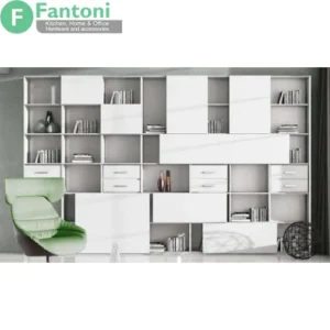 مکانیزم درب ریلی SL خطی روکار با آرامبند فانتونی C712 | تک درب دکوری 3600mm