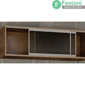 مکانیزم هوایی درب ریلی شیشه ای توکار با فریم آلومینیوم فانتونی C721