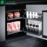 سوپر تاندم لولایی کریستال زیر صفحه فانتونی با تخفیف| سوپر جا بطری و لوازم ریلی سری F F163-F164