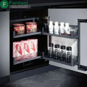 سوپر تاندم لولایی کریستال زیر صفحه فانتونی با تخفیف| سوپر جا بطری و لوازم ریلی سری F F163-F164