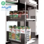 سوپر لِردِر اسلیم شیشه 106 و 193 میلی‌متر زیر صفحه فانتونی فانتونی با 15% تخفیف | سوپر جا بطری ریلی دو طبقه سوپر لردر 106 و 193 میلی متری fantoni F436 F437 F438 F439 F440