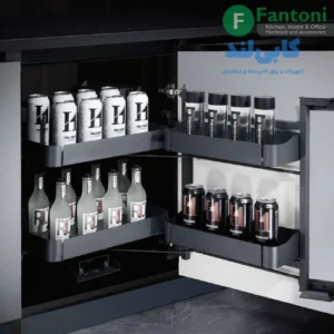 سوپر تاندم لولایی اسلیم زیر صفحه فانتونی با 15% تخفیف F563-F564