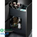 سوپر مواد غذایی اسلیم ریل از کف فانتونی با 15% تخفیف | کشوی ریلی آشپزخانه fantoni F590 , F591