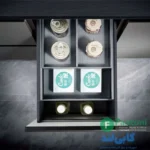 سوپر مواد غذایی اسلیم ریل از کف فانتونی با 15% تخفیف | کشوی ریلی آشپزخانه fantoni F590 , F591