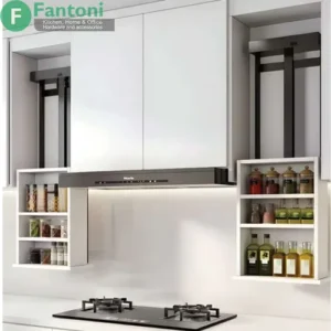 سوپر ادویه و حبوبات برقی ریلی فانتونی عرض ۵۰۰ فانتونی G461 سبد آگیلیس هوایی با جک آسانسوری 25KG