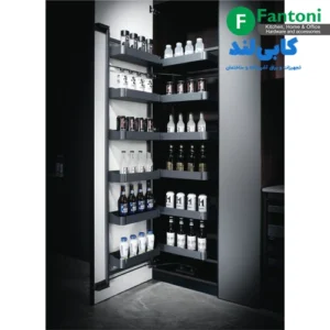 واحد طبقه بندی جداردار فانتونی E501-E506 | طراحی تمام ریلی لوکس | با 15% تخفیف سوپر تاندم لولایی کمدی اسلیم فانتونی