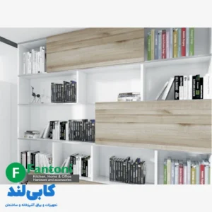 مکانیزم درب ریلی SL خطی روکار با آرامبند فانتونی C711 | تک درب دکوری 1800mm