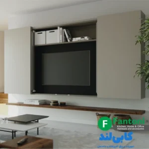 مکانیزم هوایی درب ریلی این لاین برقی سینکرونایز فانتونی 4 درب fantoni C741 , C742