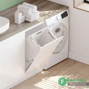سطل توکار رخت چرک لاندری جهت یونیت عرض 450mm فانتونی Q045 رخت چرک توکار لاندری فانتونی Q045