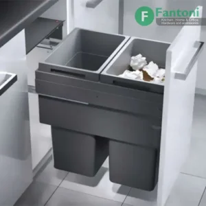 سطل چند منظوره توکار متصل به بدنه مدل هایلو یوروکارگواس سی فانتونی Q245 سطل زباله ریلی دوقلو هایلو (مدل یوروکارگو) Q245