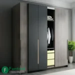 مکانیزم تاپ لاین UL3 درب روكار با عرض حداکثر ۳۶۰ فانتونی K026 مکانیزم درب ریلی تاپ لاین 3600mm روکار سه درب با عرض هر درب 800-1200mm فانتونی K026