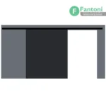 مکانیزم وال هنگ 2400mm تک درب چوبی ساختمانی دستی با عرض درب 700-1200mm فانتونی K103 K103 مکانیزم wall hang side چوبی تک درب با عرض حداکثر ۱۲۰ فانتونی مکانیزم وال‌هنگ تک درب دستی فانتونی