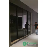 مکانیزم لینکیج پروفیل آلومینیومی برقی تک جداره فانتونی K504 چهار درب با تخفیف