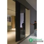 مکانیزم لینکیج پروفیل آلومینیومی برقی تک جداره فانتونی K504 چهار درب با تخفیف
