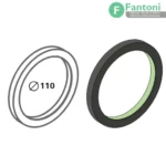 دستگیره دایره ای مشکی قطر 110mm مدل Rilo فانتونی K998