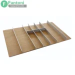 جای قاشق و چنگال مدل اسلیم رنگ چوبی روشن فانتونی مدل اسلیم O141 , O142 , O143 , O144