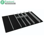 جای قاشق و چنگال اسلیم رنگ مشکی فانتونی O151-O152-O153-O154