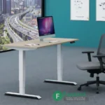 پایه میز برقی قدرتمند فانتونی مدل T108 سری C | تحمل وزن ۱۰۰ کیلوگرم استند لیفت آپ دو پایه چند منظوره سری C فانتونی T108