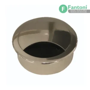 قاب داکت گرد رومیزی رنگ نیکل آنودایز مدل T381 | رنگ نیکل آنودایز