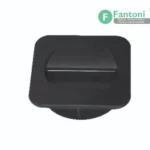 قاب داکت مربع رومیزی رنگ مشکی PVC فانتونی T390 | دریچه کابل توکار PVC