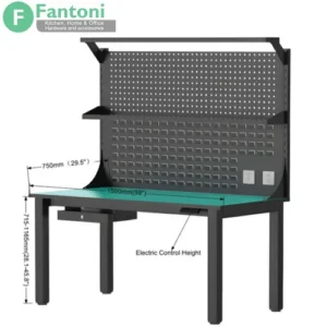 میز کار و ابزار برقی با پایه قابل تنظیم فانتونی T500