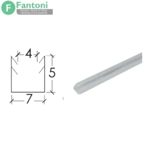 i250 گسکت نگهدارنده شیشه جهت پروفیل فرنچ استایل
