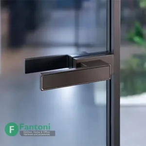 خرید با تخفیف مکانیزم لولا سوئینگ با پروفیل آلومینیوم و دستگیره درب ست فانتونی در سه رنگ مشکی و سفید و برنزی . مکانیزم لولا Swing با پروفیل آلومینیوم فانتونیK801 و K802 و K803