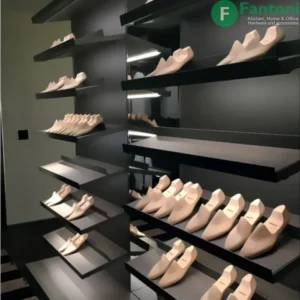 پروفیل خطی آلومینیومی طبقات جا کفشی فانتونی پروفیل خطی L شکل طبقات جا کفشی فانتونی