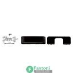 لولای تتانیومی سری پریمیوم با پایه صلیبی 3D فانتونی A124