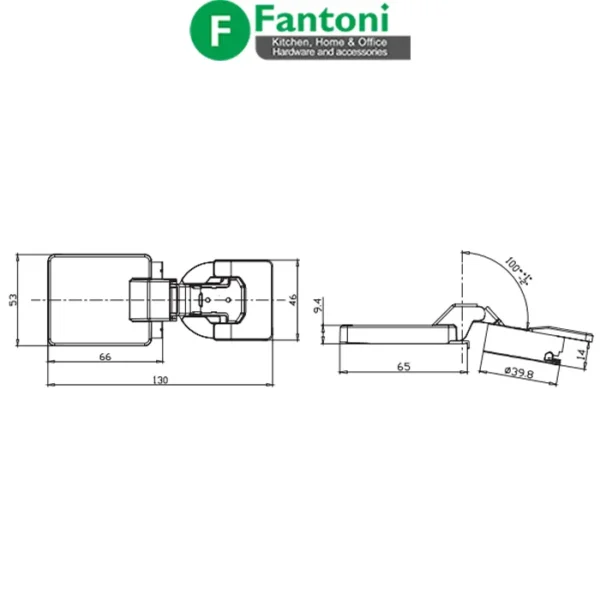 لولای مخفی سری X1 فانتونی A443-A442