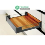 ریل اسلیم شیشه اینر 40Kg با فرانت آلومینیومی ارتفاع 106 فول فانتونی B511,B515 ریل اینر (داخل‌کشو) اسلیم شیشه‌ای ۱۰۶ میلی‌متر با فرانت آلومینیوم