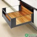 ریل اسلیم شیشه اینر 40Kg با فرانت آلومینیومی ارتفاع 193 فول فانتونی B516,B520 ریل اینر اسلیم شیشه‌ای فانتونی ارتفاع ۱۹۳ میلی‌متر با فرانت آلومینیوم