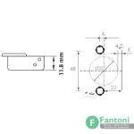 لولا 160 درجه سری پروفشنال با پایه صلیبی 3D فانتونی A031