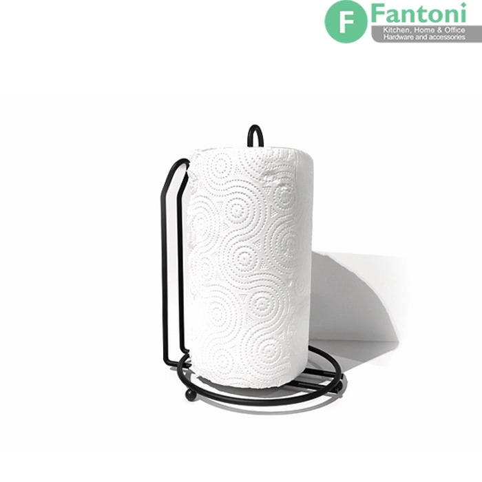 H012 جای دستمال کاغذی آشپزخانه رنگ مشکی فانتونی H012 جای دستمال کاغذی ایستاده فانتونی مدل H012 رنگ مشکی