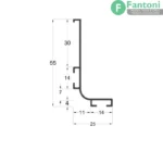 دستگیره پروفیلی G فرم فانتونی L072-L073-L077