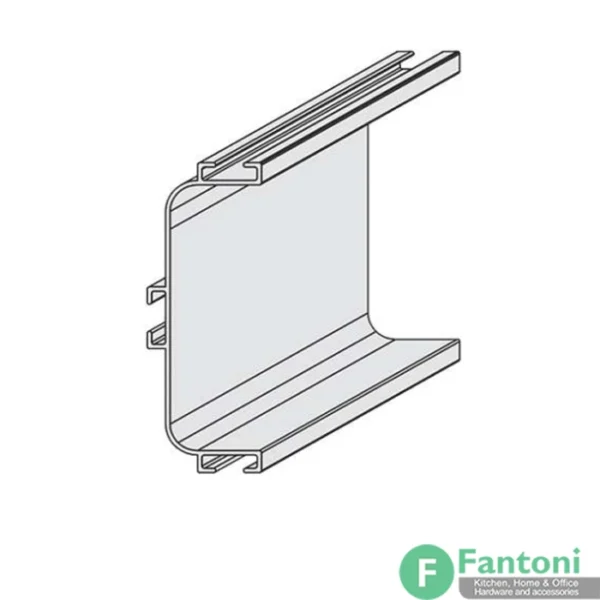 دستگیره پروفیلی U فرم زمینی فانتونی L082-L083-L087