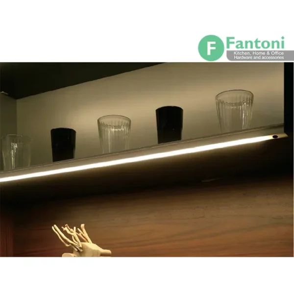 چراغ LED روکار مخصوص یونولیت های هوایی فانتونی N523,N525 چراغ LED خطی روکار فانتونی مدل لیورا (Liora) | عرض ۶۰۰ تا ۱۲۰۰ میلی‌متر