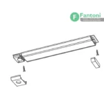 چراغ LED مدل آئورو روکار مخصوص یونولیت های هوایی فانتونی N533,N535 چراغ LED مستطیلی روکار فانتونی مدل آئورو (Auro) سری N533-N535