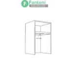 چراغ LED شلف شیشه ای فانتونی N635 تا N623 چراغ LED خطی داخل کشو فانتونی مدل ملو (Melo) | دو عمق ۳۲۰ و ۵۲۰ میلی‌متر