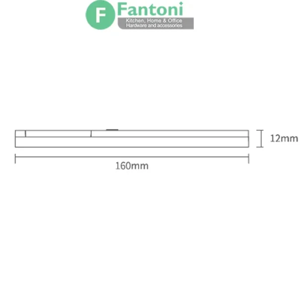 چراغ LED مستطیل تخت زیر سقفی مدل لونا فانتونی N679 چراغ LED تخت سنسوردار فانتونی مدل لونا (Luna) با دکمه مکانیکی