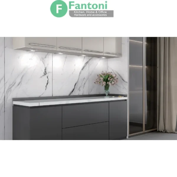 چراغ LED مستطیل تخت زیر سقفی مدل لونا فانتونی N679 چراغ LED تخت سنسوردار فانتونی مدل لونا (Luna) با دکمه مکانیکی
