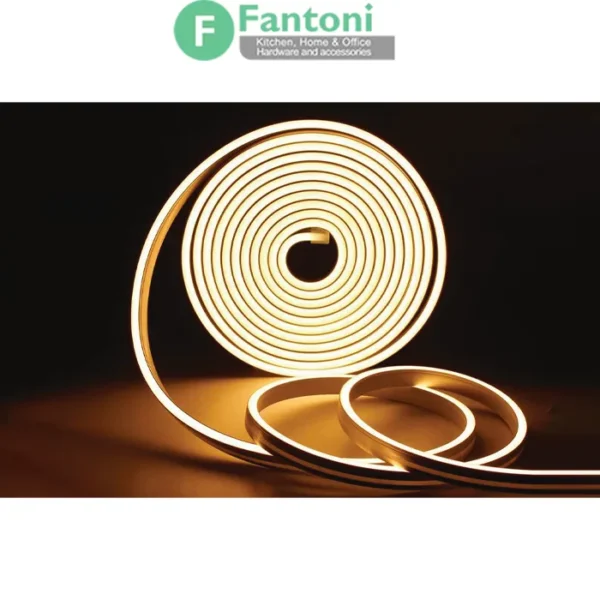 چراغ LED توکار نواری سیلیکونی مدل استریا فانتونیN698 چراغ LED نواری ۲۴ ولت فانتونی مدل استریا (Stria) | عرض ۴ میلی‌متر