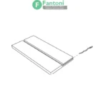 چراغ LED توکار با نور شیبدار مدل لینیا فانتونی N711,N714 چراغ LED نئون فلکس (سیلیکونی) فانتونی مدل لینیا (Linea) سری N711-N714