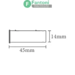 سنسور چشمی درب کابینت و کمد حداکثر 30 وات فانتونی N806 سنسور چشمی درب کابینت و کمد فانتونی مدل N806 (حداکثر 30 وات)