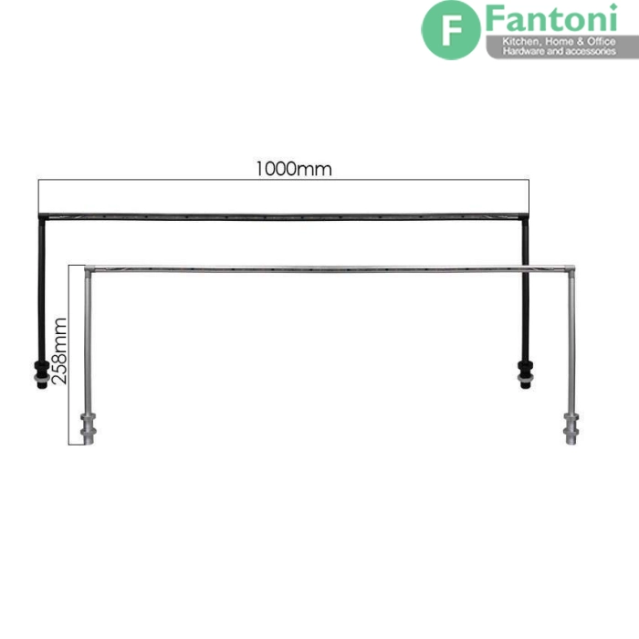 N911 چراغ LED خطی 1000mm ویترینی آلیتا فانتونی N911 چراغ LED خطی ۱۲ ولت فانتونی مدل آوان (Avan) طول ۱ متر